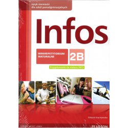 Język niemiecki Infos 2B Podręcznik z ćw. +  Minirepetytorium maturalne Szkoły ponadgimnazjalne PEARSON